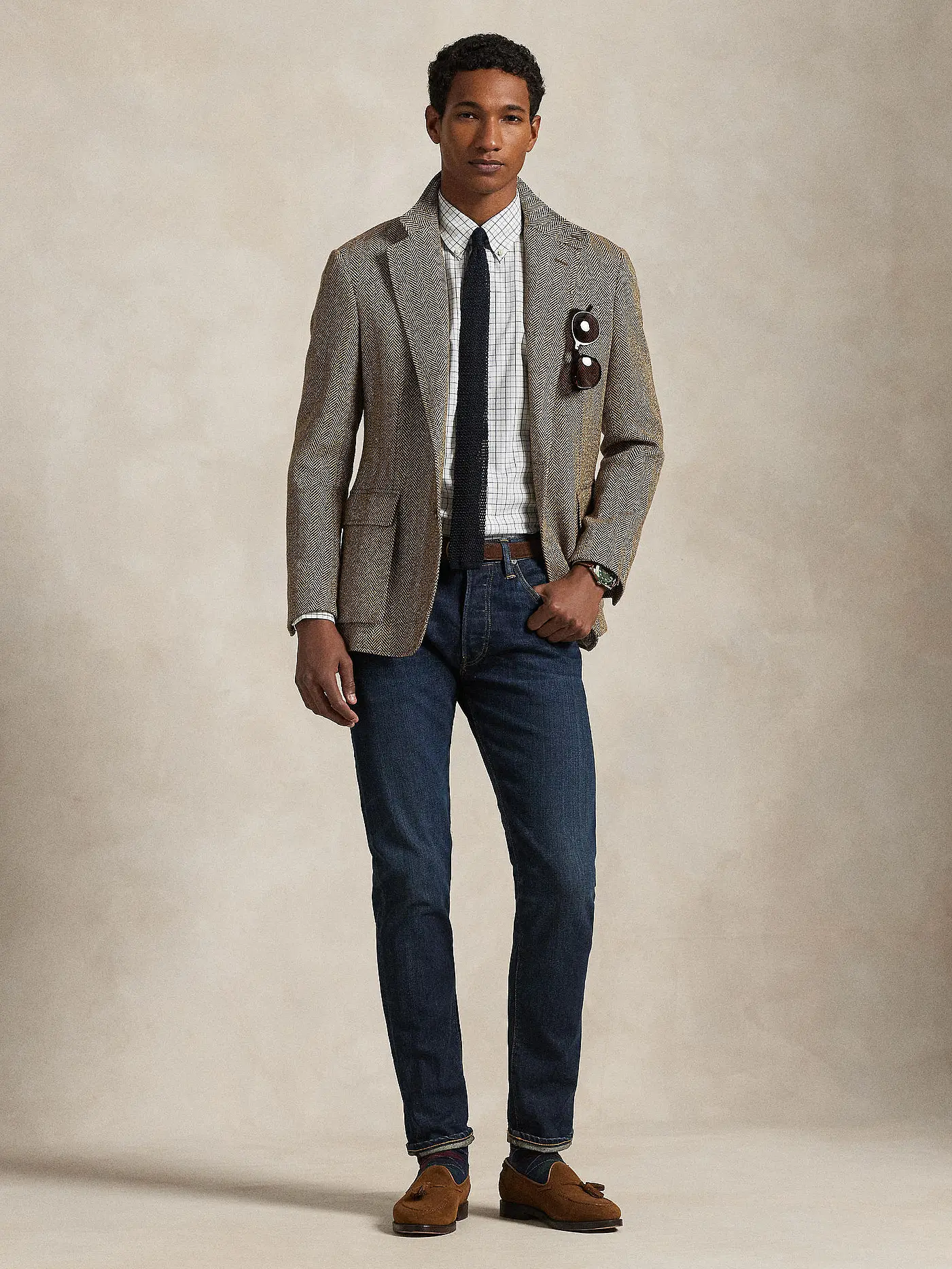 POLO RALPH LAUREN | Hemd Custom Fit | creme
