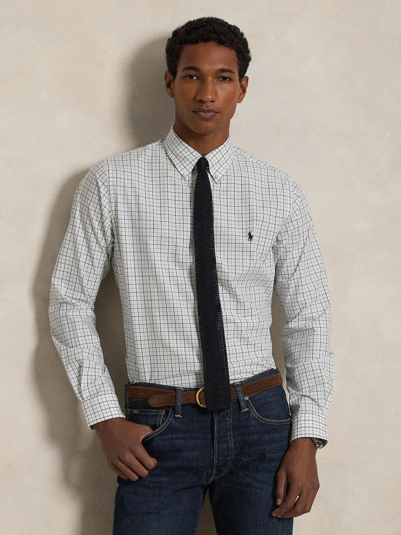 POLO RALPH LAUREN | Hemd Custom Fit | creme