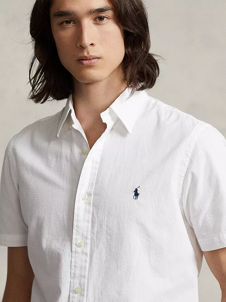 POLO RALPH LAUREN | Hemd Custom Fit | weiss