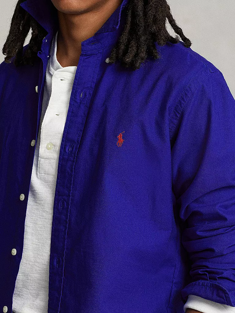 POLO RALPH LAUREN | Hemd Custom Fit | blau