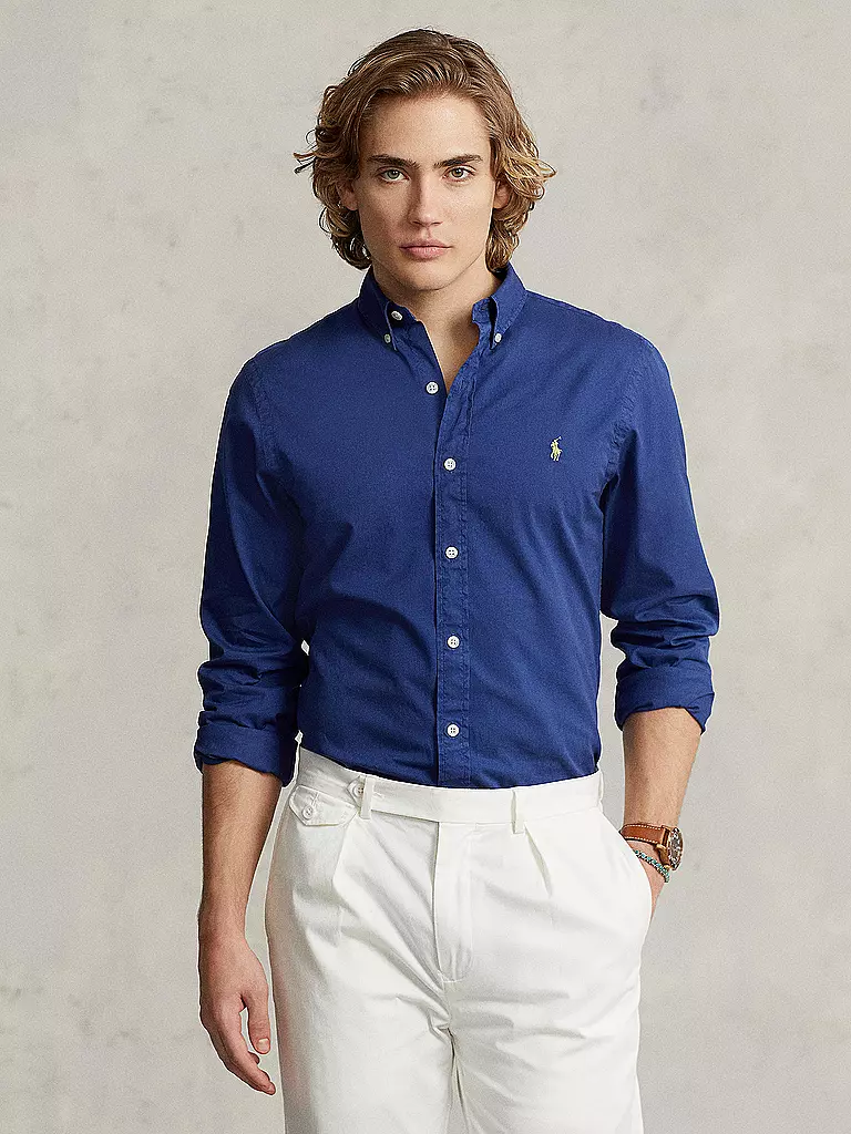 POLO RALPH LAUREN | Hemd Slim Fit  | blau