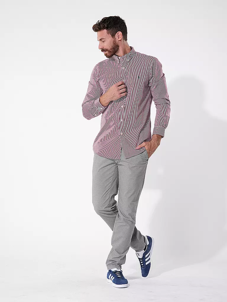 POLO RALPH LAUREN | Hemd Slim Fit | rot