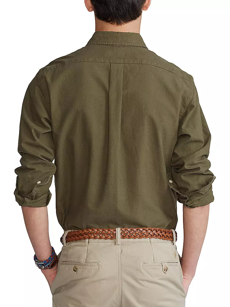 POLO RALPH LAUREN | Hemd Slim Fit | olive