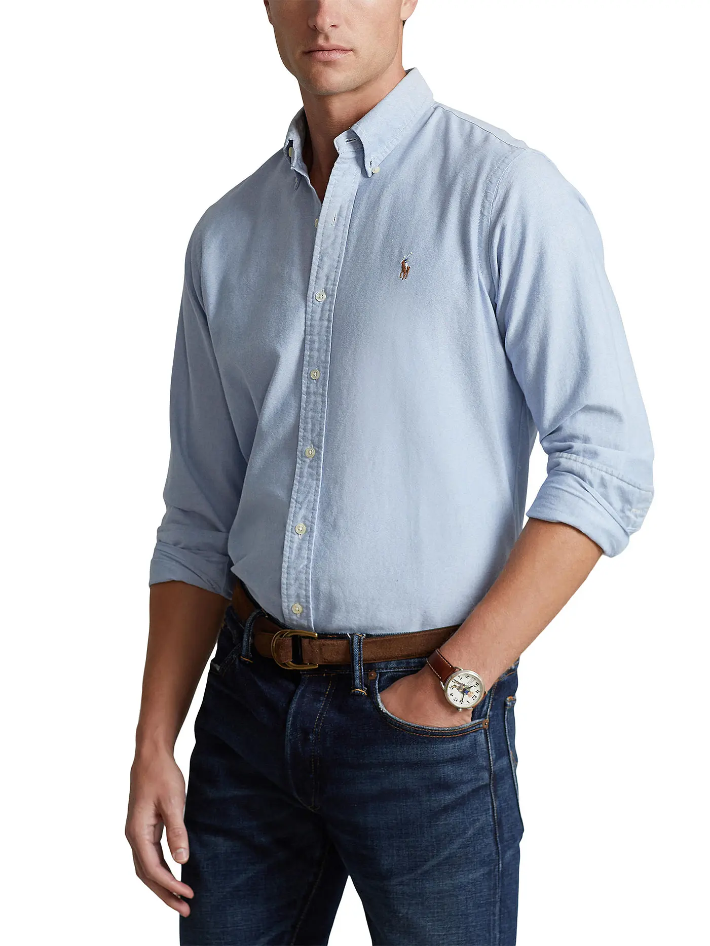 POLO RALPH LAUREN | Hemd Slim Fit | blau