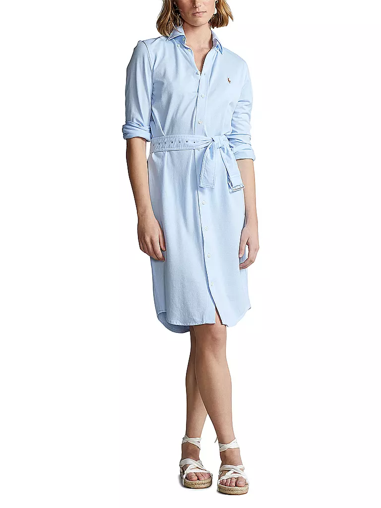 POLO RALPH LAUREN | Hemdblusenkleid Heidi | blau