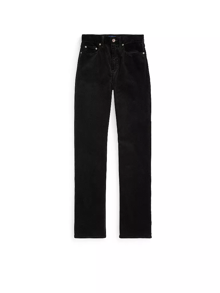 POLO RALPH LAUREN | Highwaist Jeans Straight Fit | schwarz