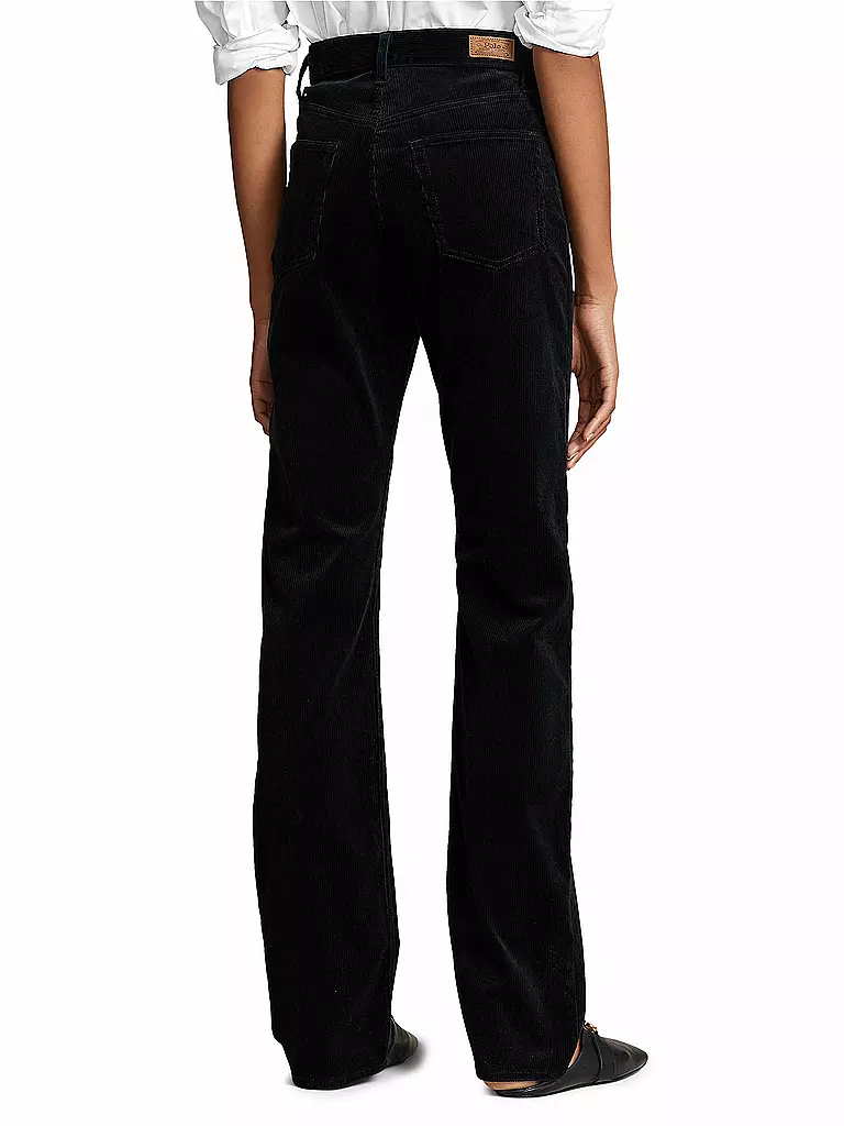 POLO RALPH LAUREN | Highwaist Jeans Straight Fit | schwarz