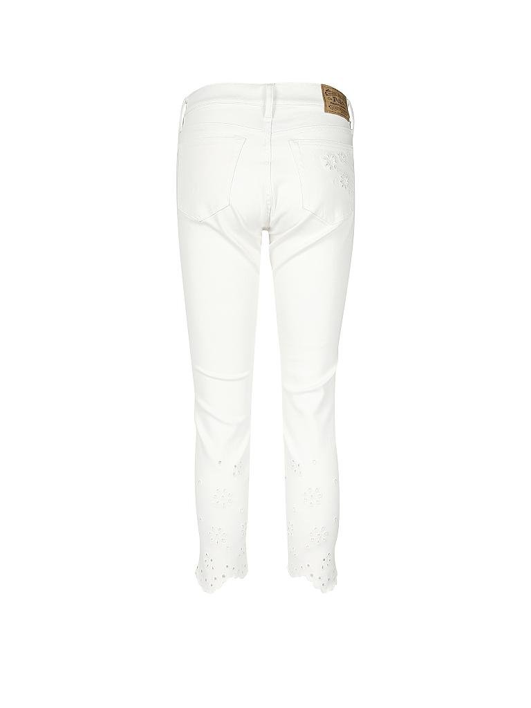 POLO RALPH LAUREN | Jeans Skinny Fit " Tompkins " 3/4 | weiß