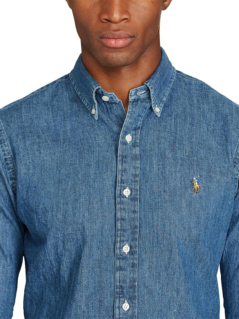 POLO RALPH LAUREN | Jeanshemd Slim Fit | blau