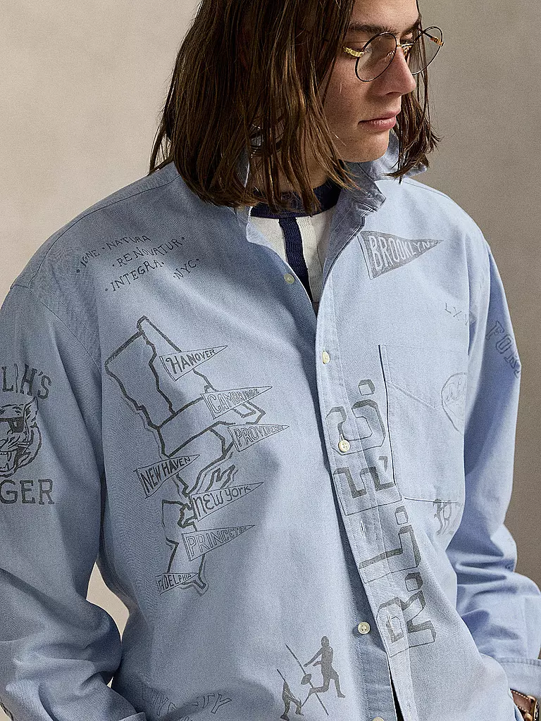 POLO RALPH LAUREN | Jeanshemd | hellblau
