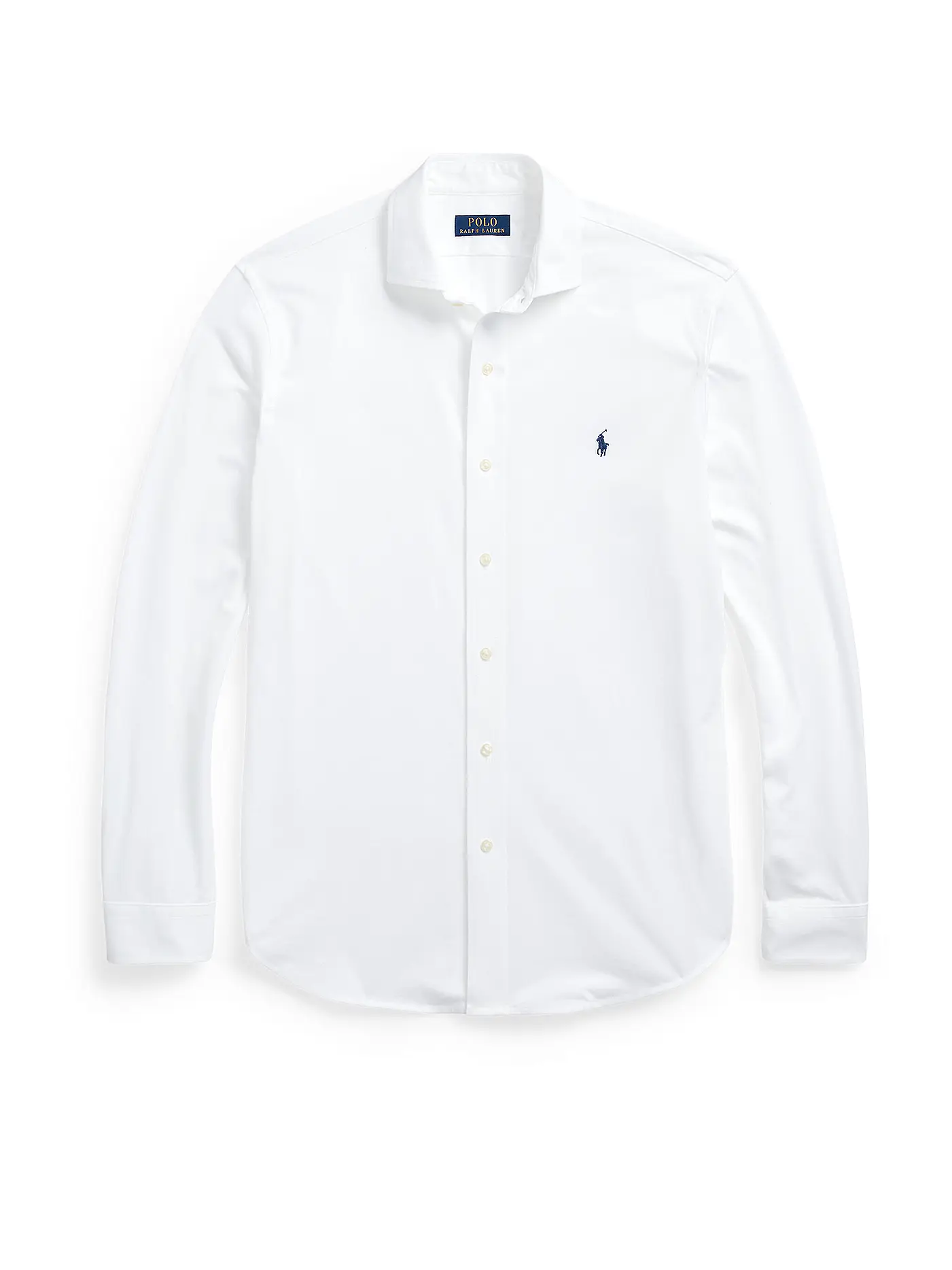 POLO RALPH LAUREN | Jerseyhemd Slim Fit | weiss
