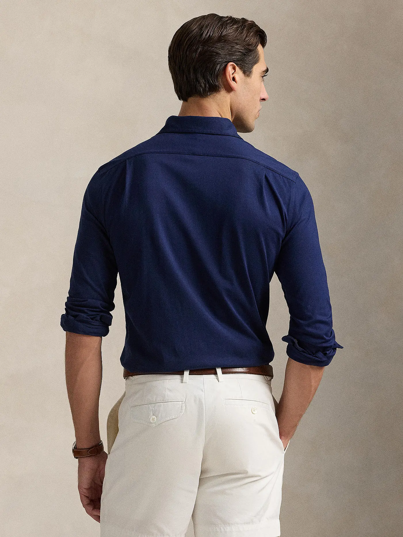 POLO RALPH LAUREN | Jerseyhemd Slim Fit | dunkelblau
