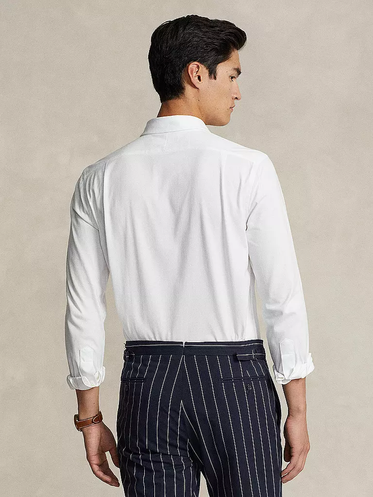 POLO RALPH LAUREN | Jerseyhemd Slim Fit | weiss