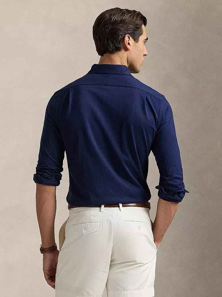 POLO RALPH LAUREN | Jerseyhemd Slim Fit | dunkelblau