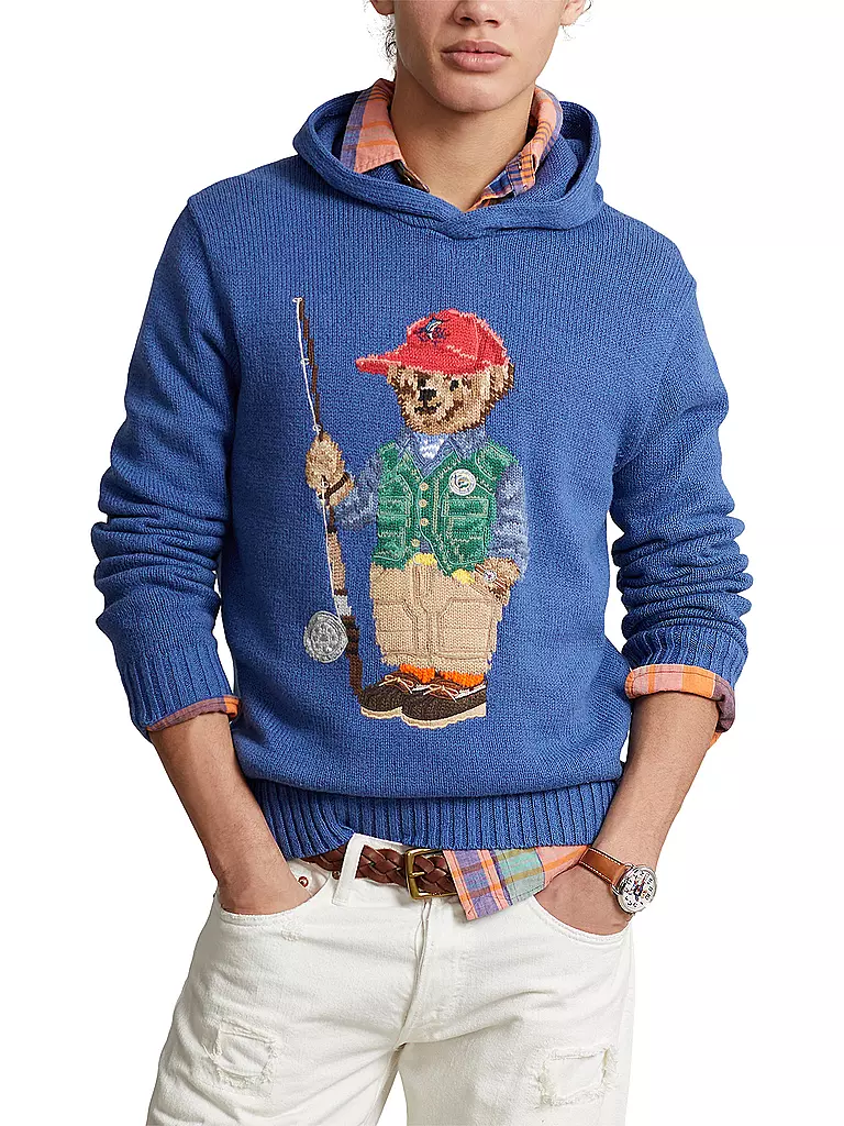 POLO RALPH LAUREN | Kapuzenpullover - Hoodie  | blau