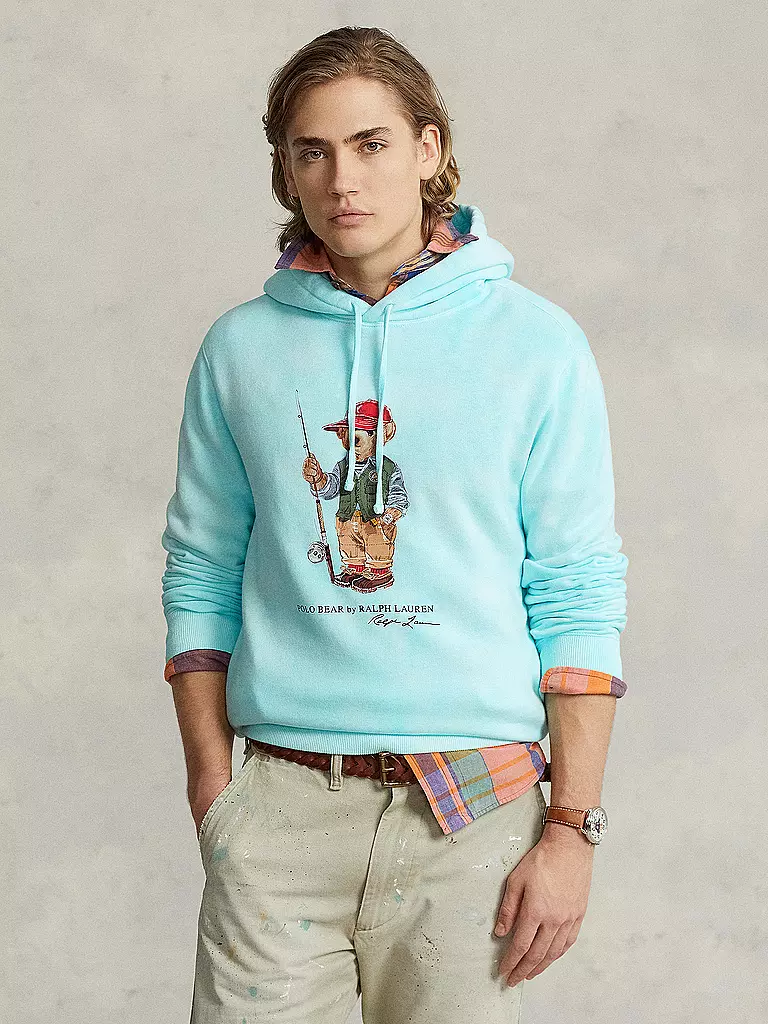 POLO RALPH LAUREN | Kapuzensweater - Hoodie  | hellblau