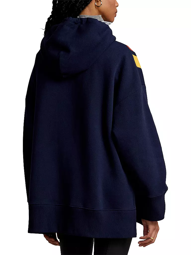 POLO RALPH LAUREN | Kapuzensweater - Hoodie Oversized Fit  | dunkelblau