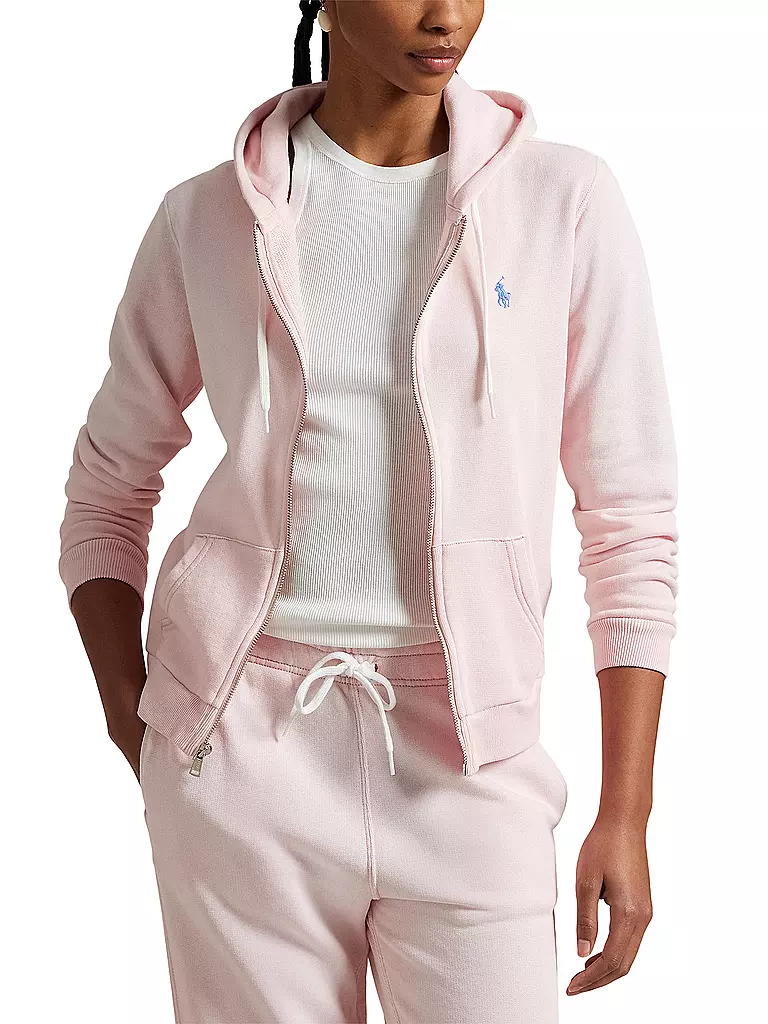 POLO RALPH LAUREN | Kapuzensweatjacke | rosa