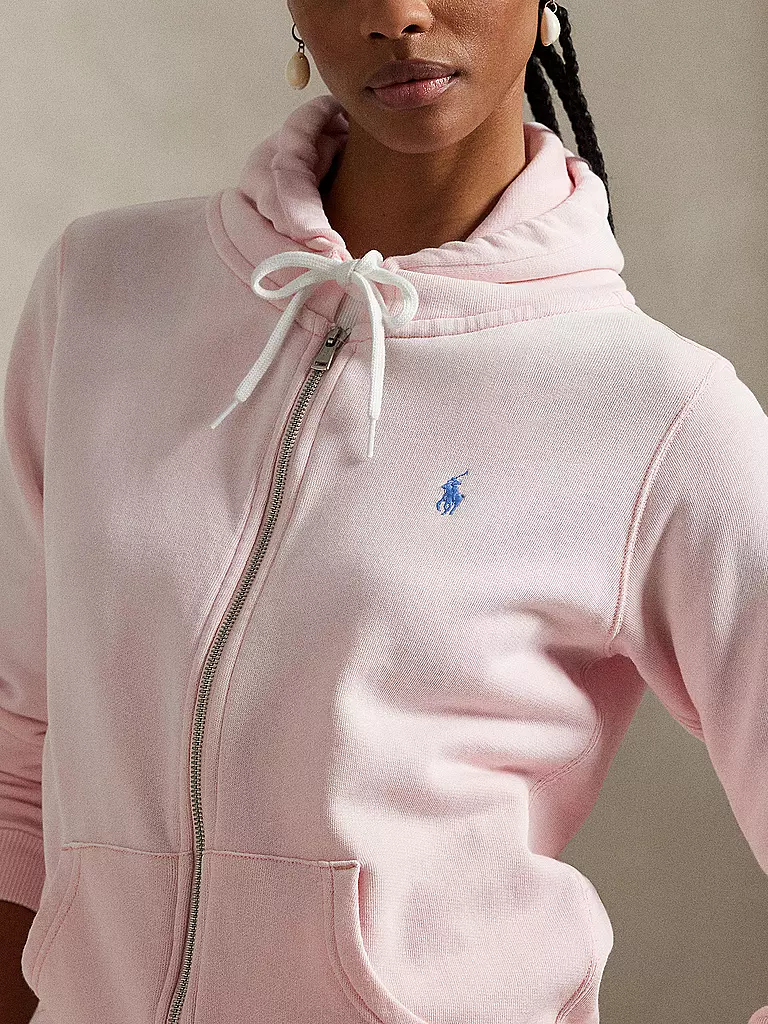 POLO RALPH LAUREN | Kapuzensweatjacke | rosa