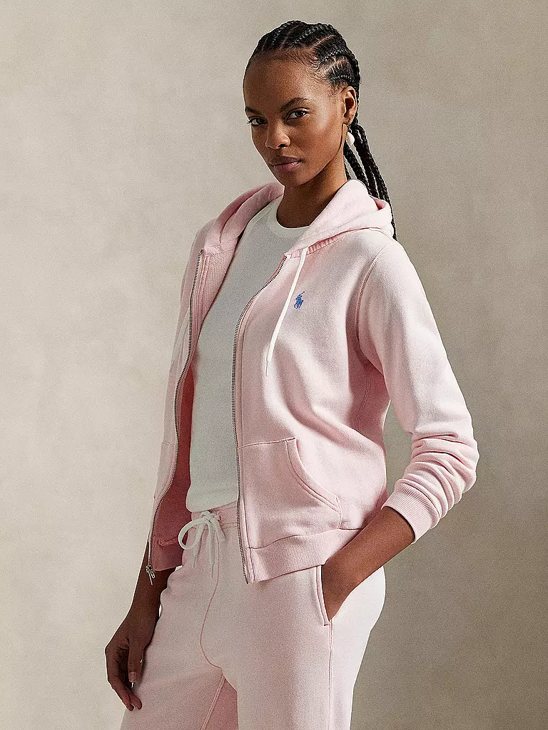 POLO RALPH LAUREN | Kapuzensweatjacke | rosa
