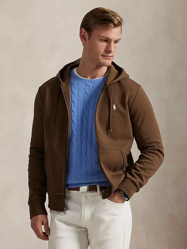 POLO RALPH LAUREN | Kapuzensweatjacke | braun