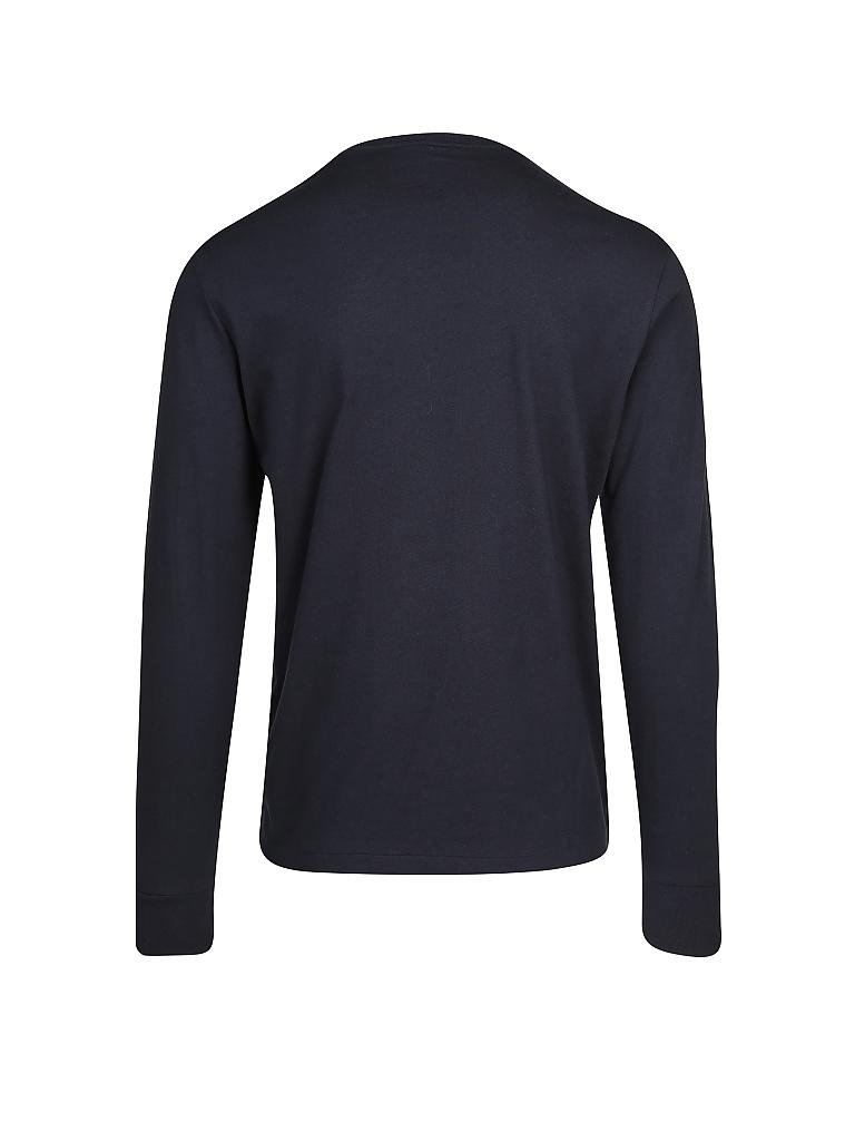 POLO RALPH LAUREN | Langarmshirt Custom-Slim-Fit | blau