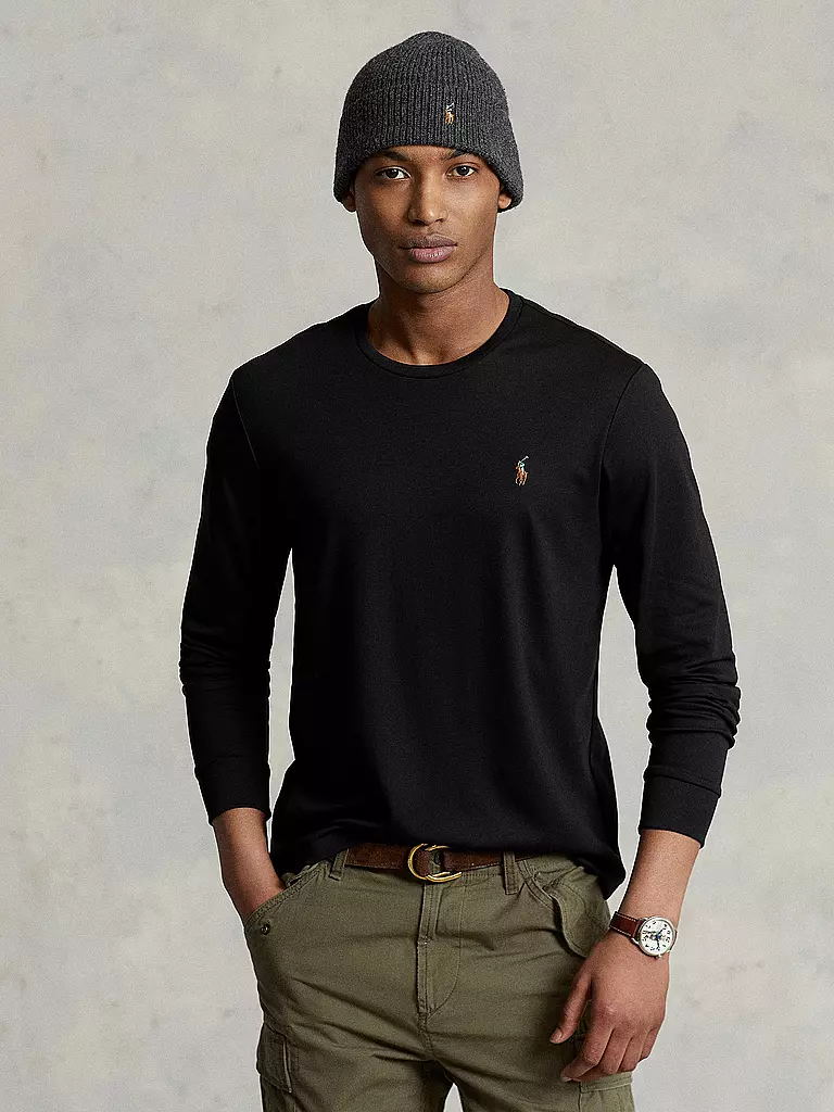 POLO RALPH LAUREN | Langarmshirt | dunkelrot