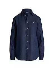 POLO RALPH LAUREN | Leinenbluse | dunkelblau