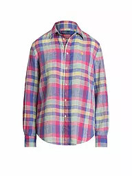 POLO RALPH LAUREN | Leinenbluse | blau