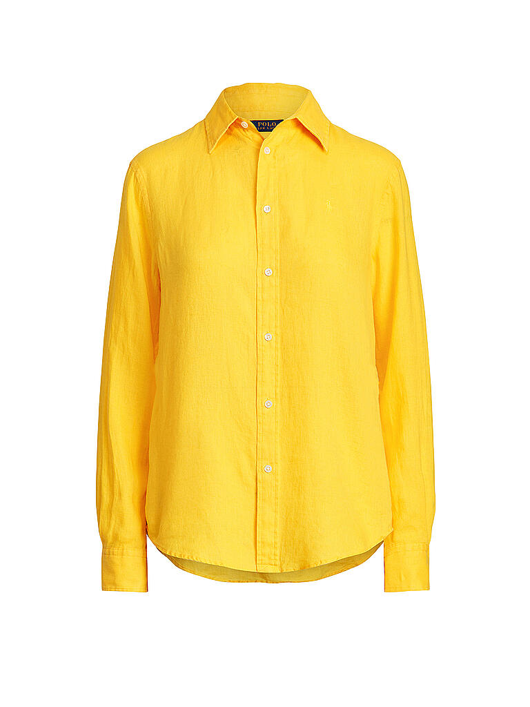 POLO RALPH LAUREN | Leinenbluse | gelb