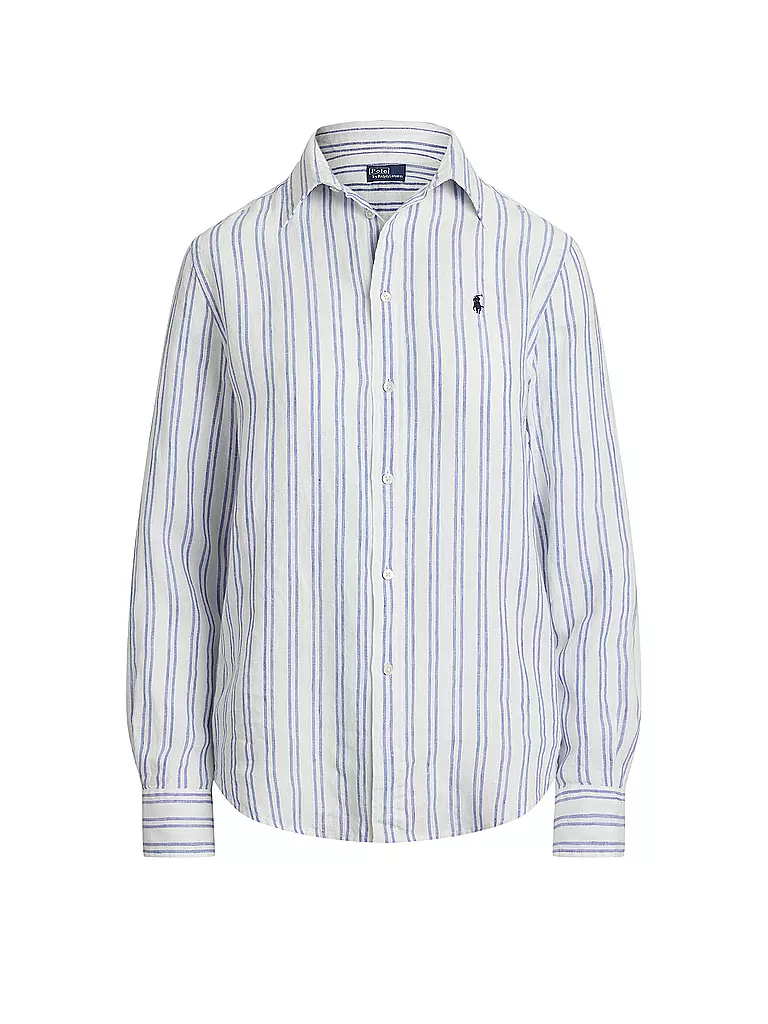 POLO RALPH LAUREN | Leinenbluse | blau
