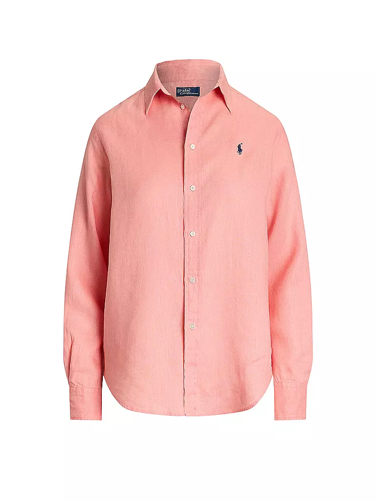 POLO RALPH LAUREN | Leinenbluse | rosa