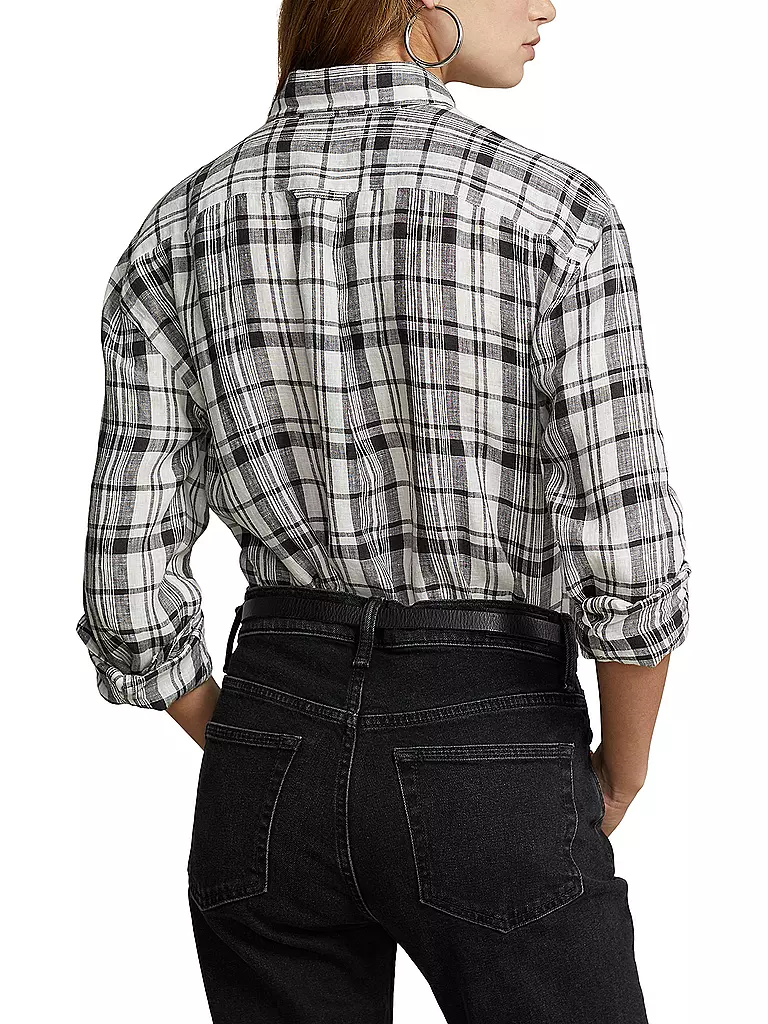 POLO RALPH LAUREN | Leinenbluse | schwarz
