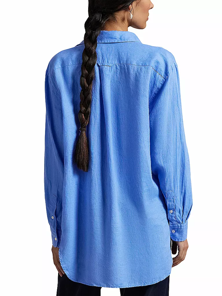 POLO RALPH LAUREN | Leinenbluse | grün
