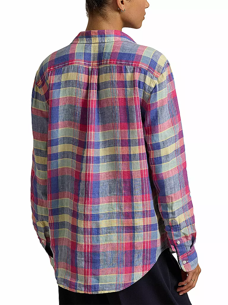 POLO RALPH LAUREN | Leinenbluse | blau