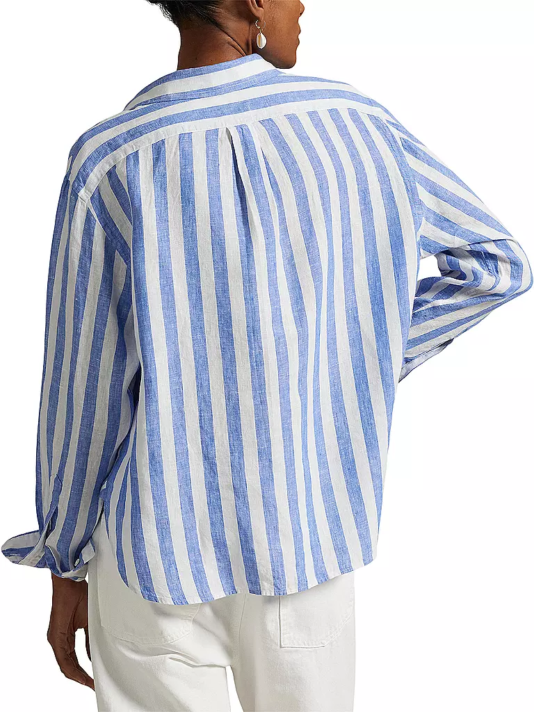 POLO RALPH LAUREN | Leinenbluse | blau