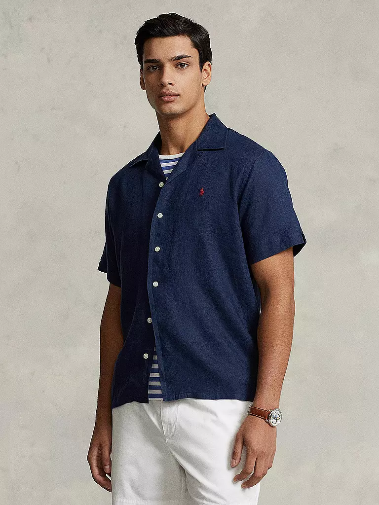 POLO RALPH LAUREN | Leinenhemd Classic Fit | blau