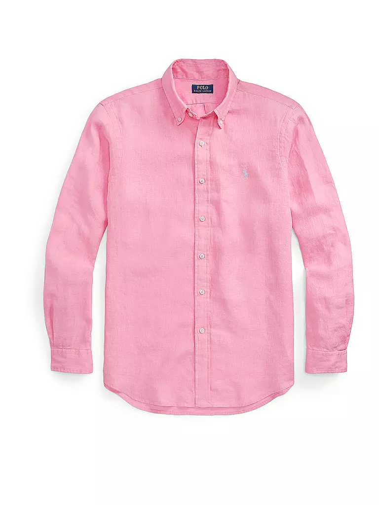 POLO RALPH LAUREN | Leinenhemd | rosa