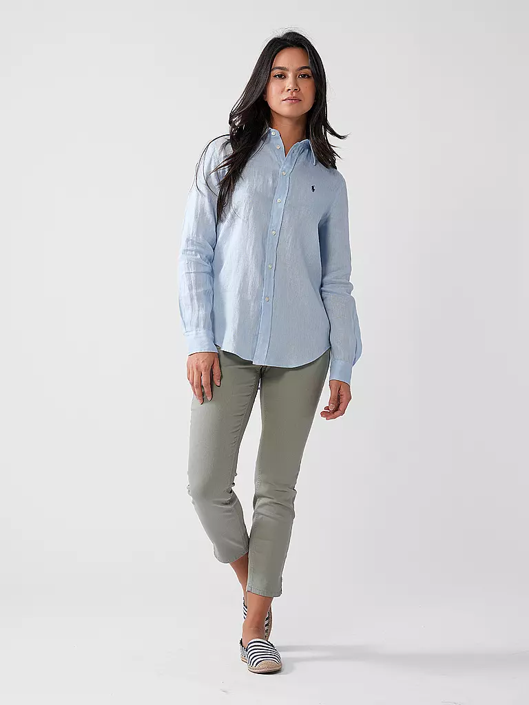 POLO RALPH LAUREN | Leinenhemd | blau
