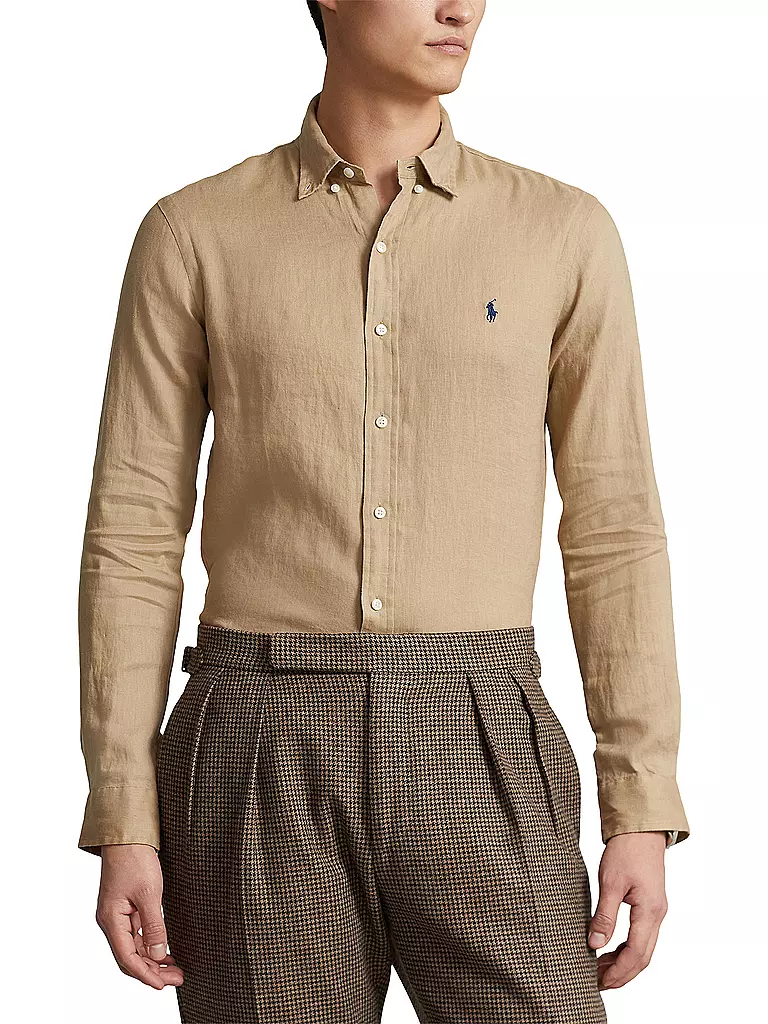 POLO RALPH LAUREN | Leinenhemd | beige