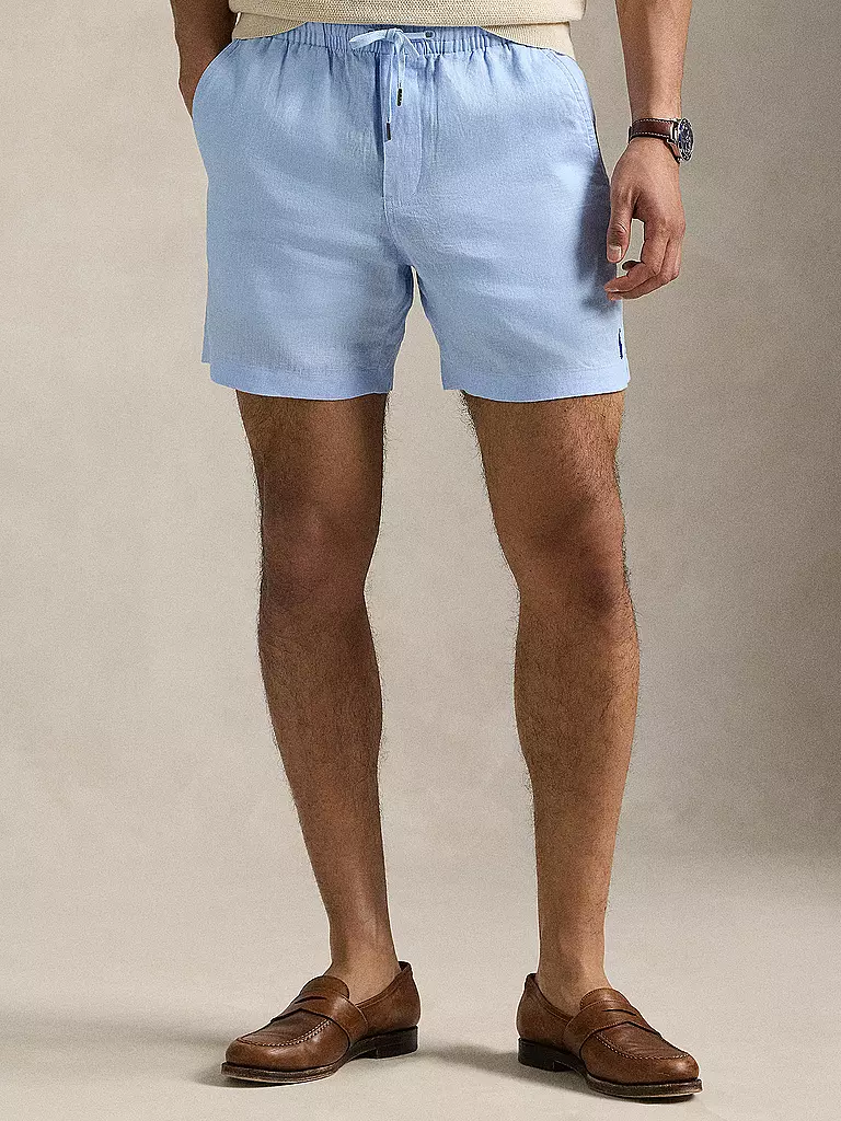 POLO RALPH LAUREN | Leinenshorts | dunkelblau