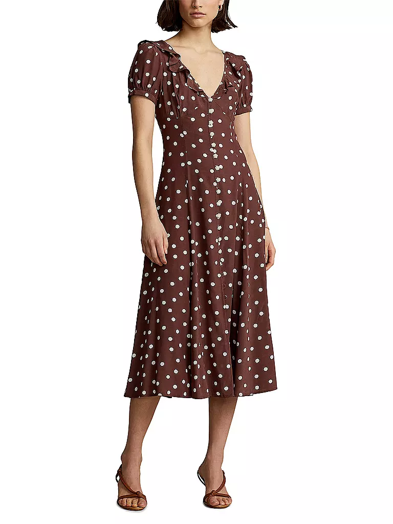 POLO RALPH LAUREN | Maxikleid | braun