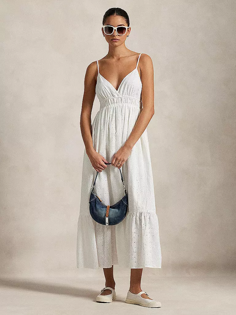 POLO RALPH LAUREN | Midikleid  | weiss