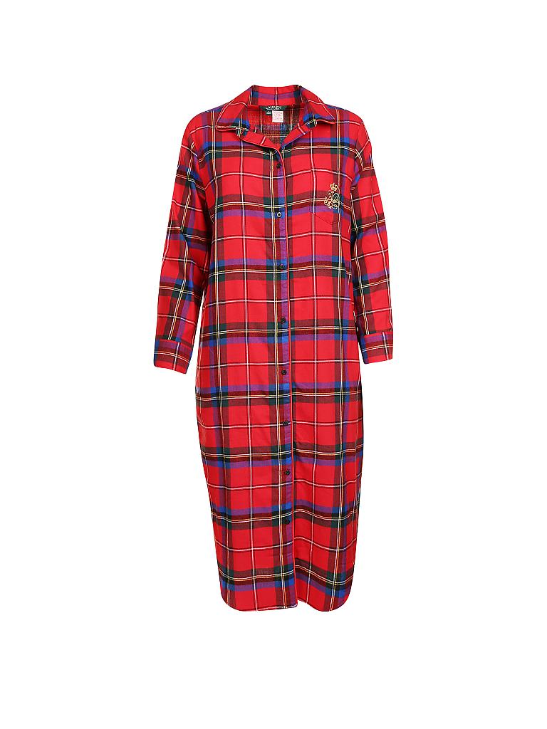 POLO RALPH LAUREN | Nachthemd - Sleepshirt  | rot