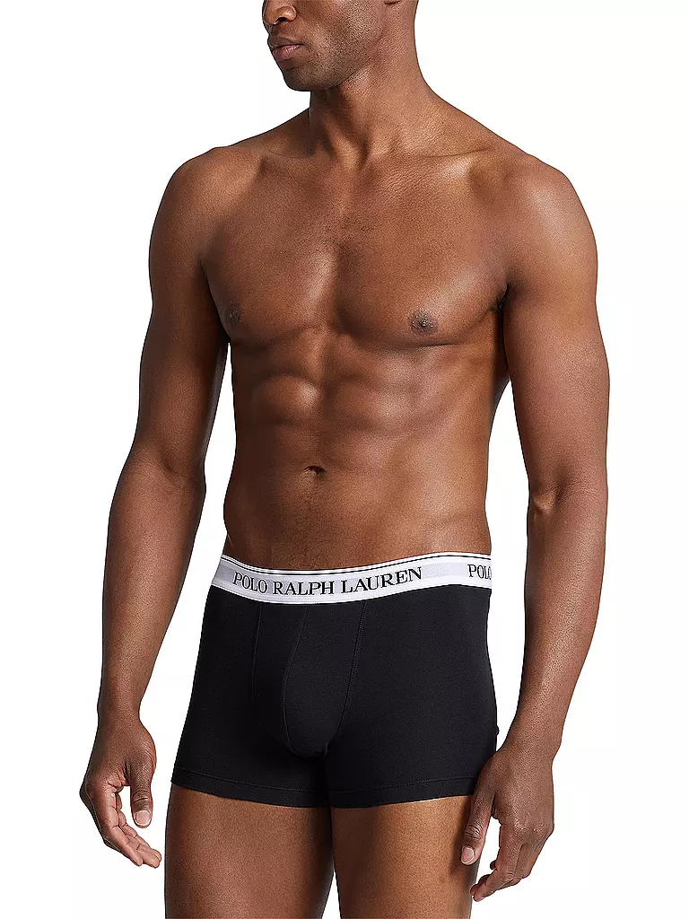 POLO RALPH LAUREN | Pants 5-er Pkg white black black | weiss