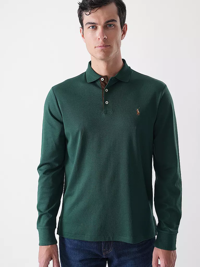 POLO RALPH LAUREN | Poloshirt  | dunkelgrün