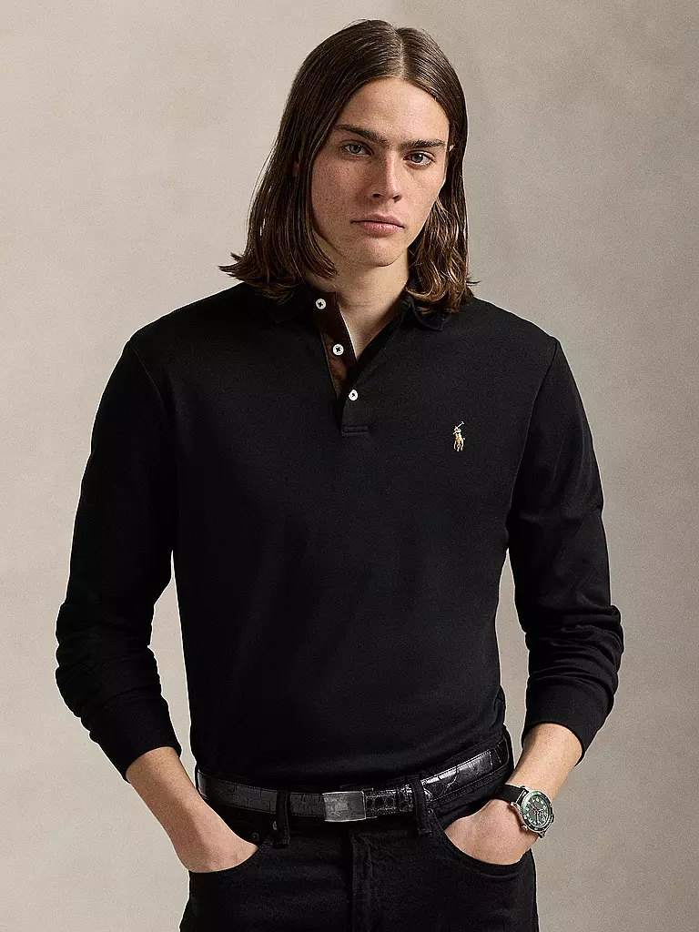 POLO RALPH LAUREN | Poloshirt  | schwarz