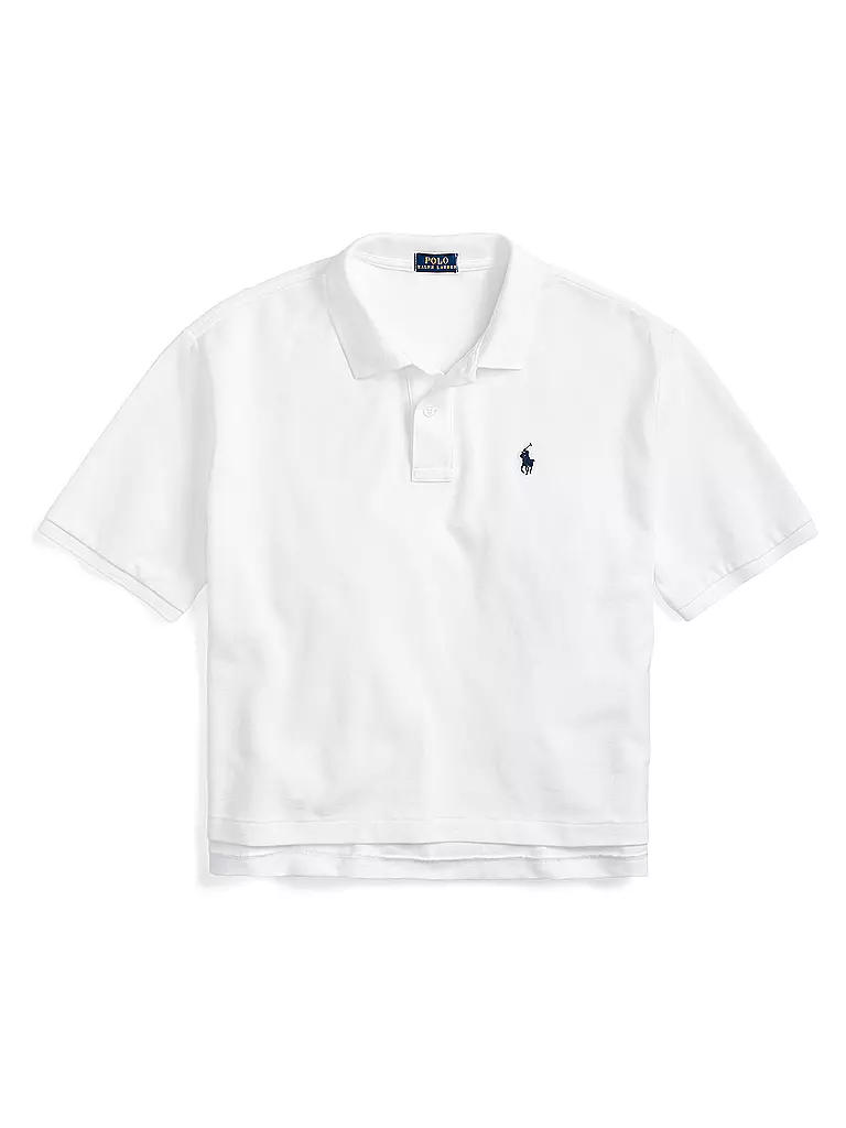 POLO RALPH LAUREN | Poloshirt Cropped Fit | weiss