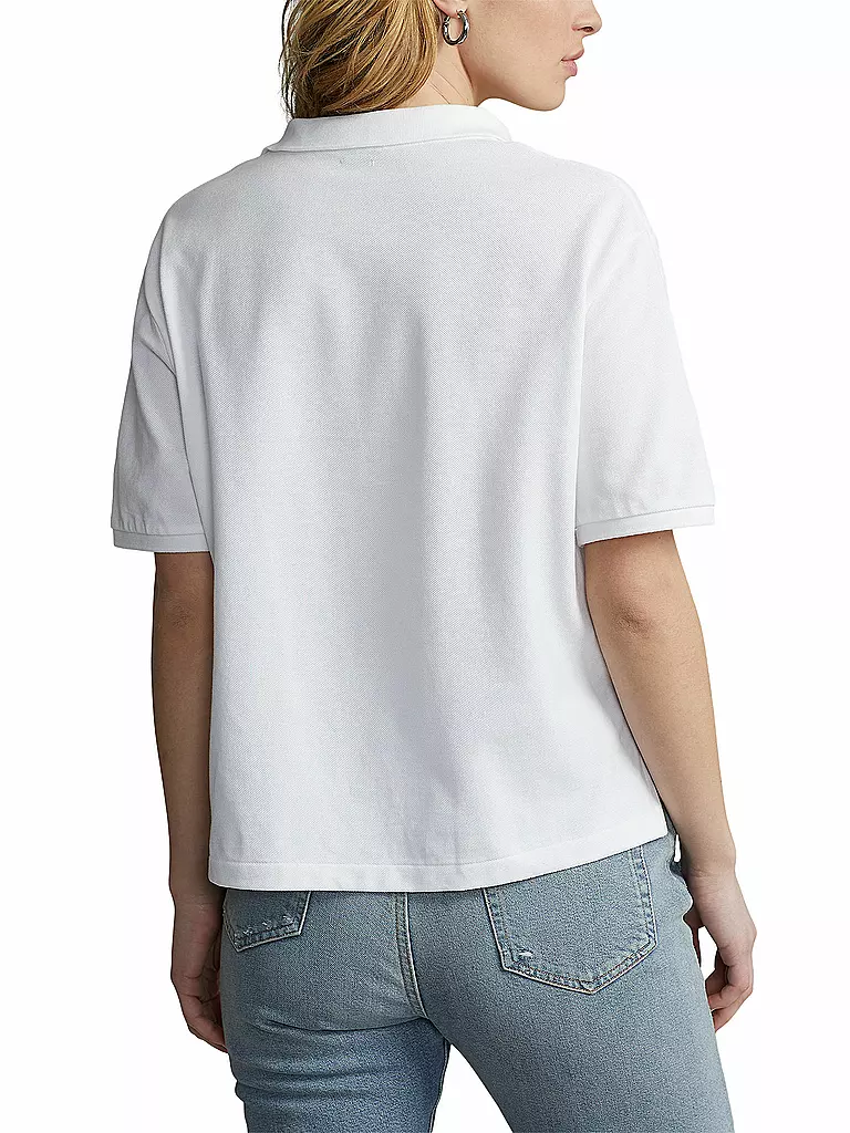 POLO RALPH LAUREN | Poloshirt Cropped Fit | weiss