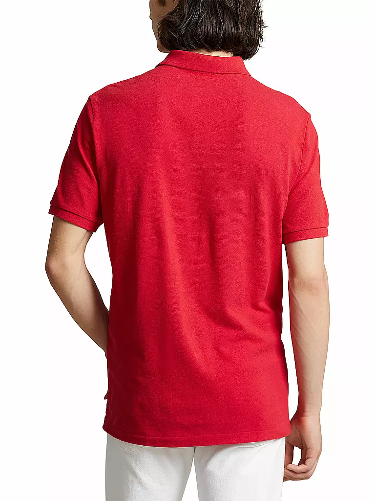 POLO RALPH LAUREN | Poloshirt Custom Fit  | rot